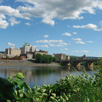 View of Wilkes-Barre, PA in the Delaware and Lehigh National Heritage Corridor.