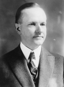 President Calvin Coolidge called the National Conference on Outdoor Recreation in 1924. Photo by George Grantham Bain, Library of Congress.