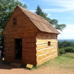 Mulberry Row Slave Quarter at  Monticello  Credit: Sehba Imtiaz