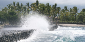 Fishpond at Kaloko-Honokōhau National Historical Park. Also designated in the 1970s management of the complex and living cultural site led to crisis and disagreement between many local residents and the NPS.