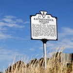 Historic marker Courtesy: St. Mary's College of Maryland 