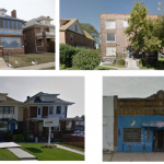 Clockwise from top left. United Sound Systems, Submerge Records, Motown Studios, and the Bluebird Inn.   Courtesy:  Google Earth