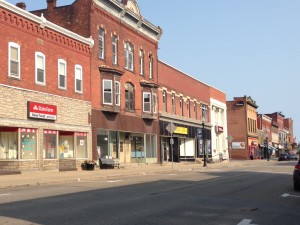 Main Street of  Kane Pennsylvania