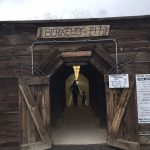 Visitors walking to the Berkeley Pit.